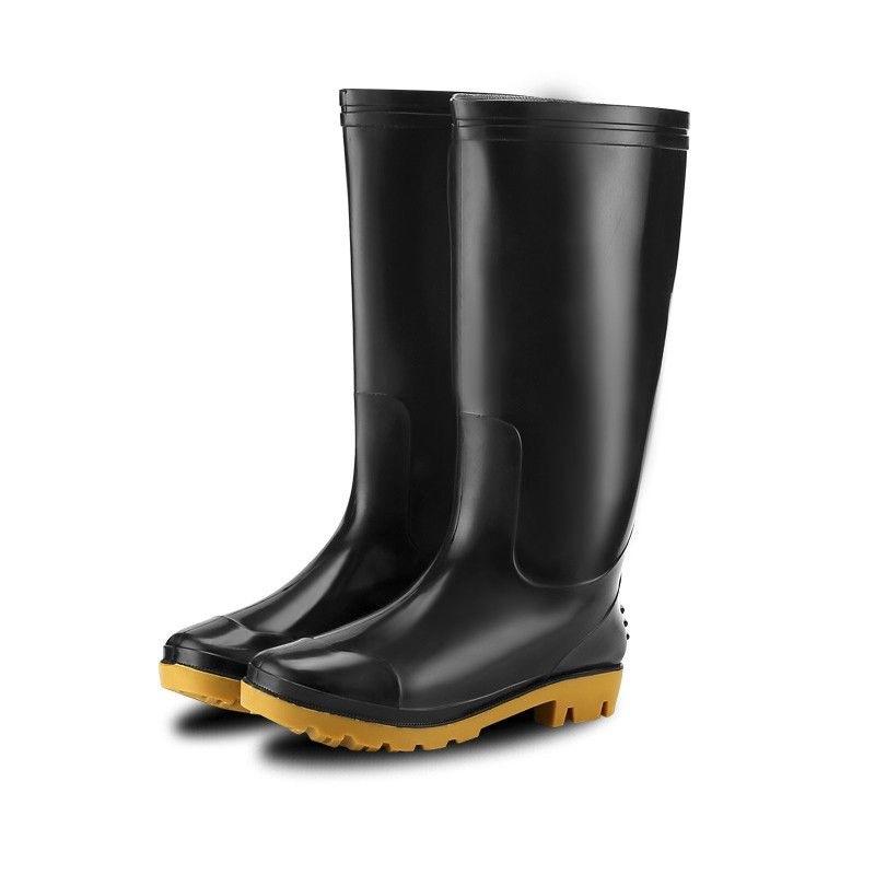 Butelkowe buty przeciwdeszczowe z ścięgnem wołowym